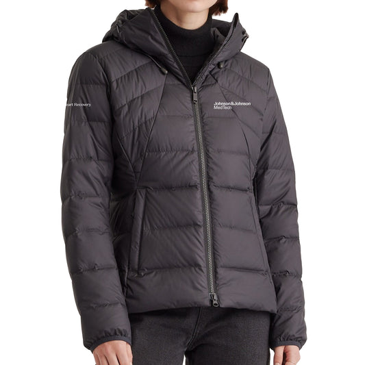 Ladies Quince Puffer Down Hooded Jacket