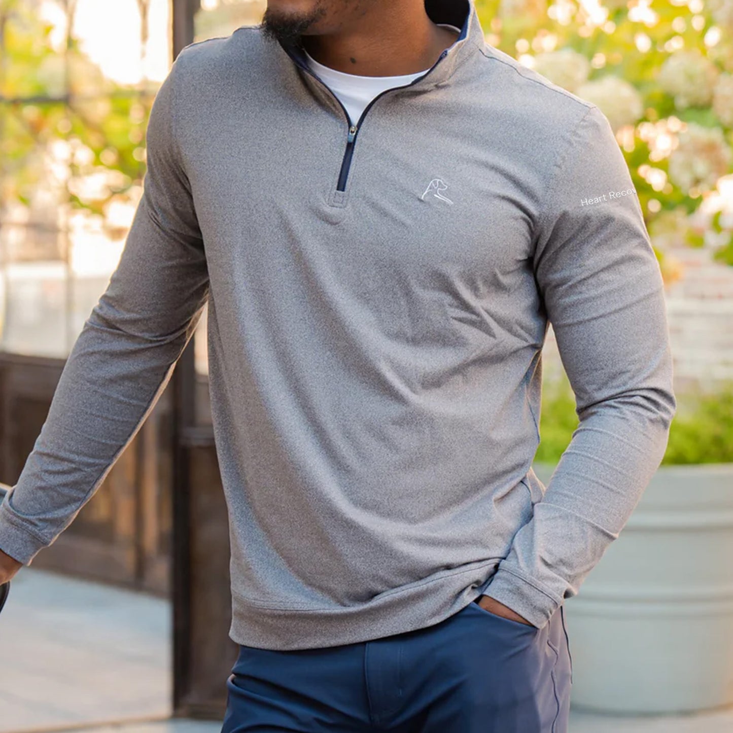 Men's Rhoback Heather Performance 1/4 Zip
