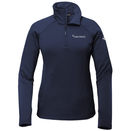 Ladies North Face Mountain Peak 1/4 Zip - Navy